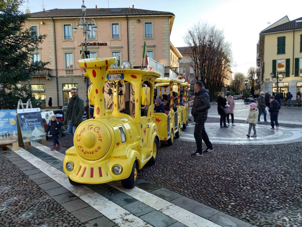 Il trenino di Natale di Saronno