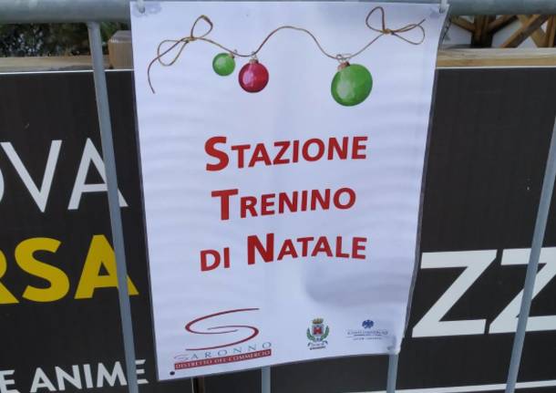 Il trenino di Natale di Saronno