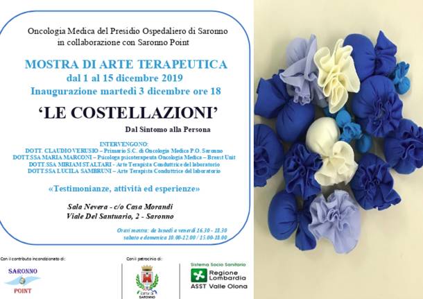 inaugurazione mostra artistica di arte terapia