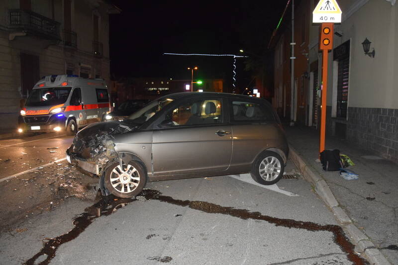 incidente via Novara Legnano  1 