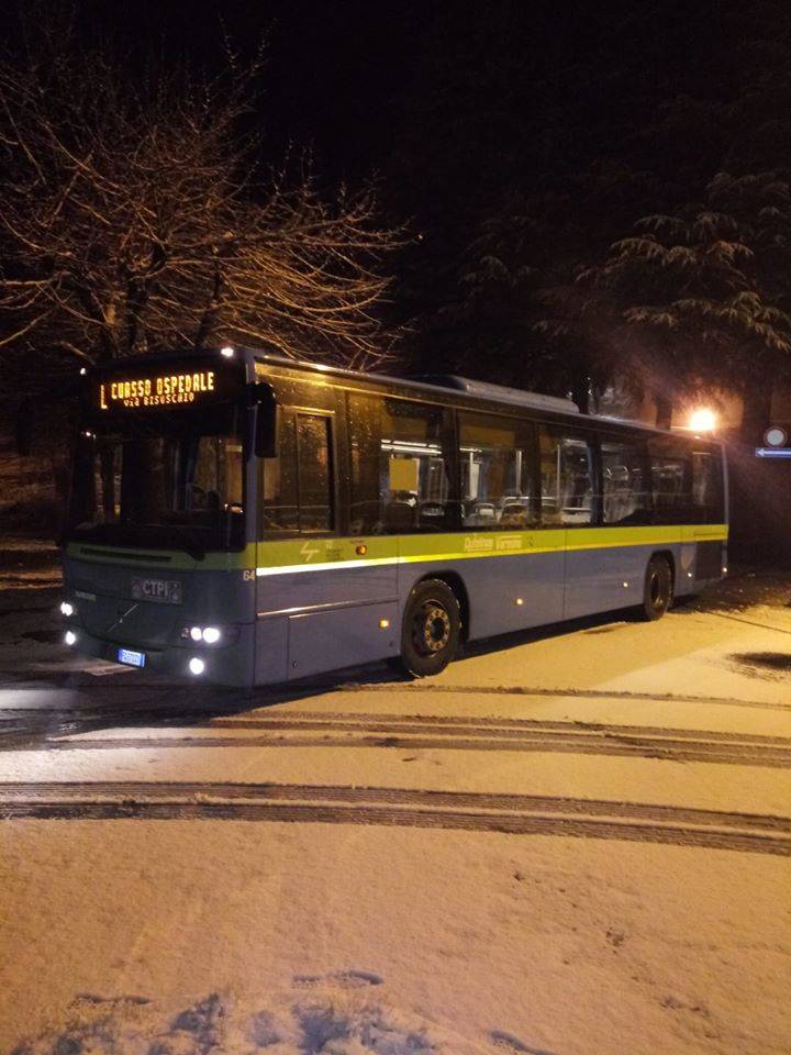 La prima neve di dicembre 2019