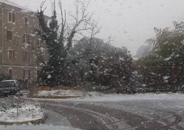 La prima neve di dicembre 2019