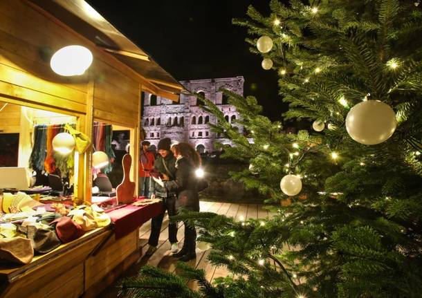 Marché Vert Noël aosta