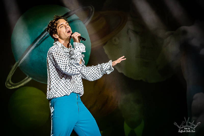 Mika in concerto al Forum di Milano 