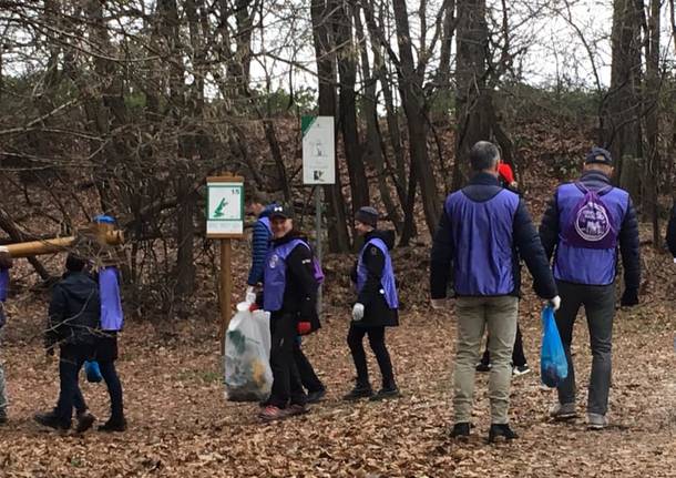 Obiettivo Saronno, domenica di pulizia dei sentieri del Parco Lura Obiettivo Saronno