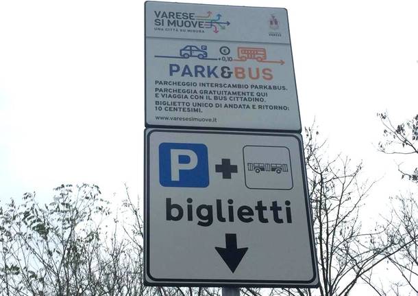 Park and bus in via Belforte