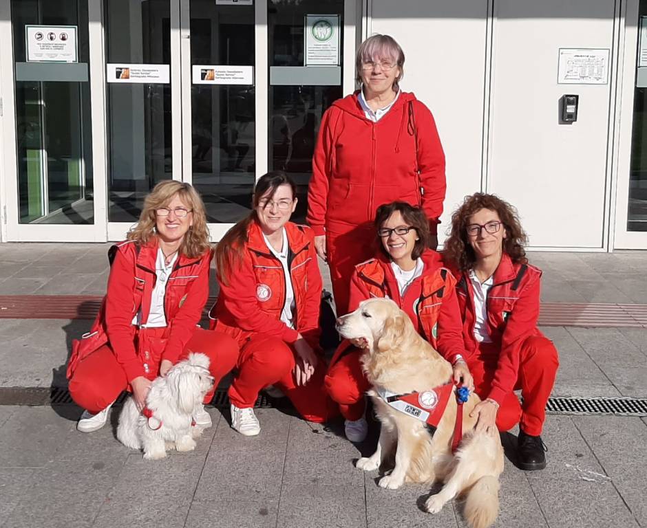 Pet therapy nel reparto di Pediatria dell’ospedale di Garbagnate
