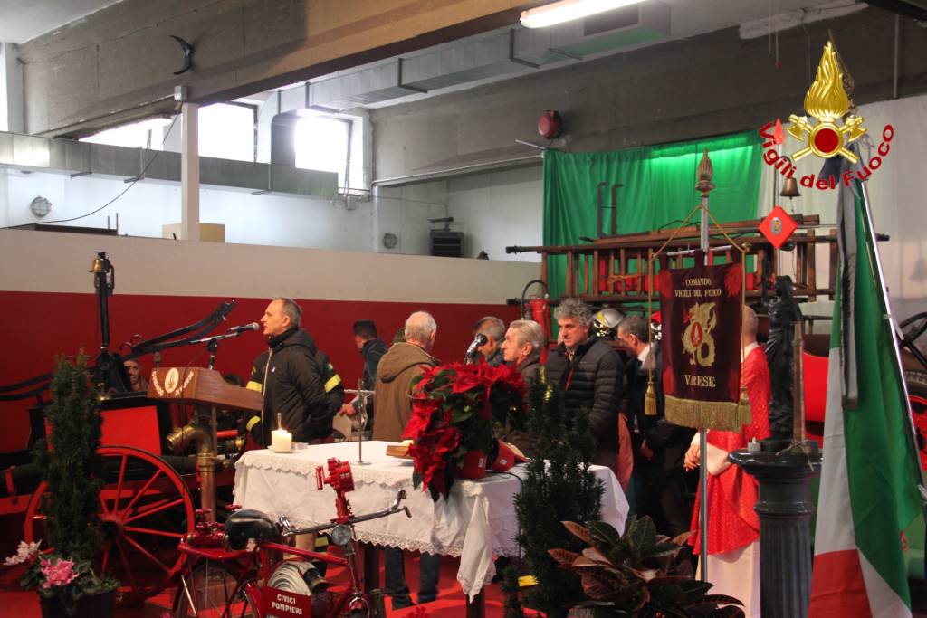 Santa Barbara, le celebrazioni nella caserma dei Vigili del Fuoco 2019