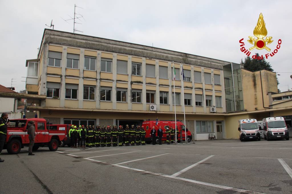 Santa Barbara, le celebrazioni nella caserma dei Vigili del Fuoco 2019