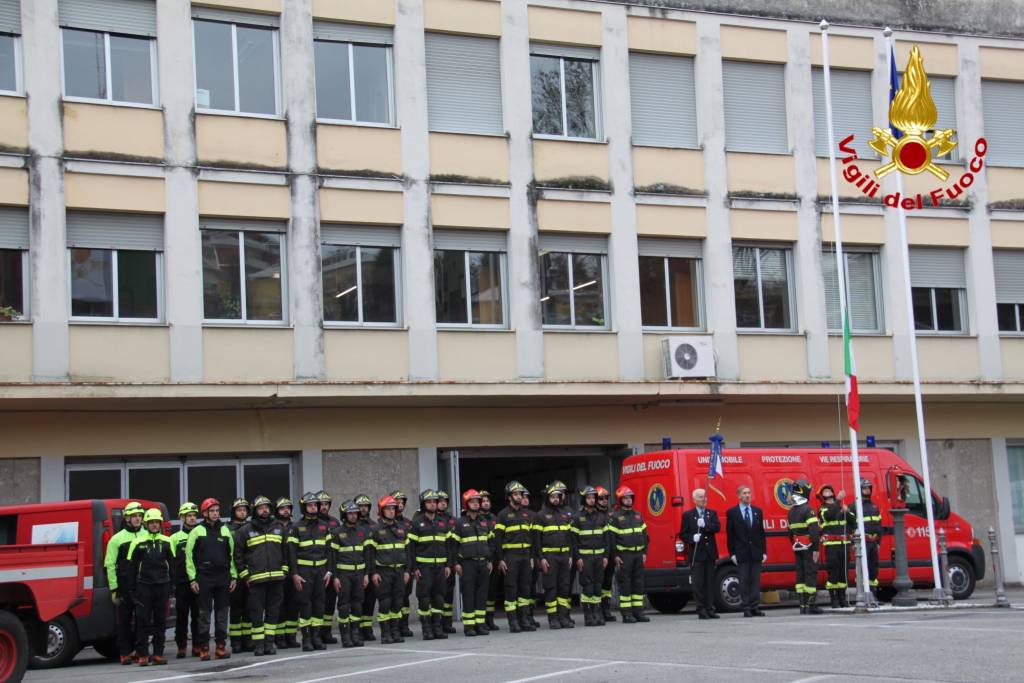 Santa Barbara, le celebrazioni nella caserma dei Vigili del Fuoco 2019