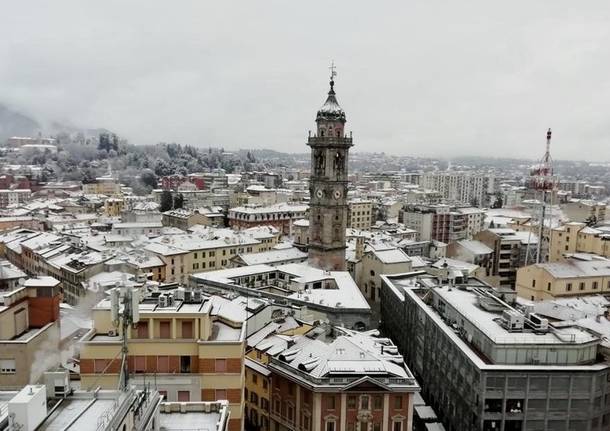 Varese dalla torre civica