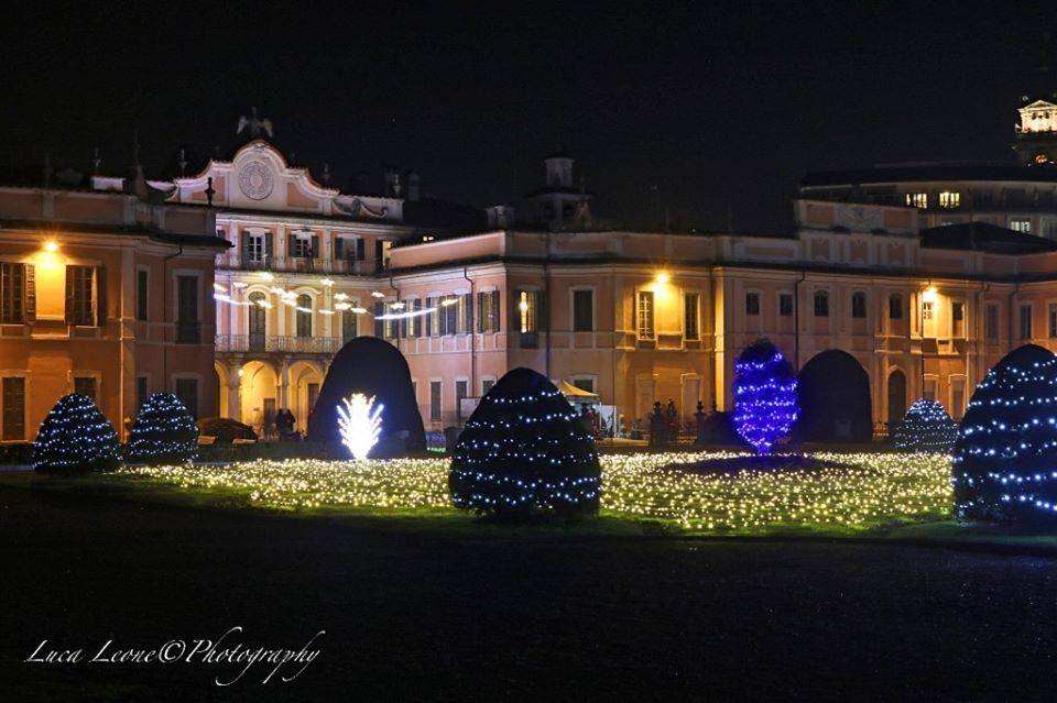 Varese: luminarie ai Gardini Estensi  Natale 2019 - foto di Luca Leone