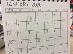 calendario 2020 