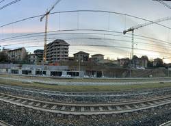 Cantieri parcheggio del ponte: ora si vedono le basi