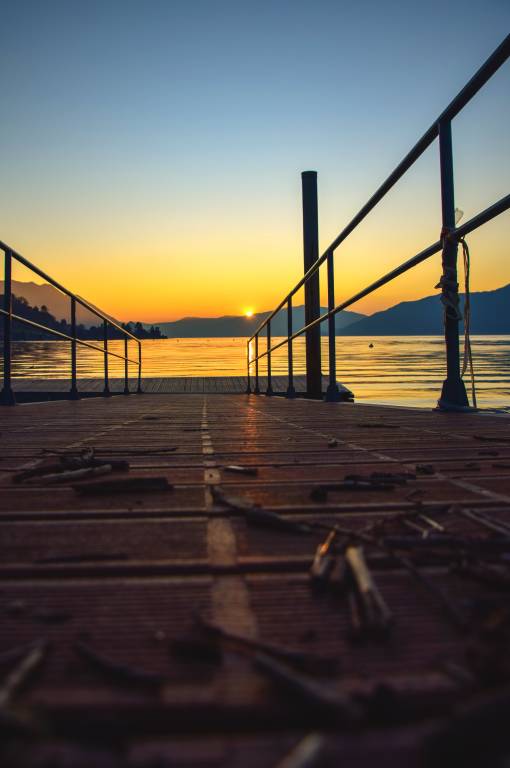 Tramonto a Germignaga