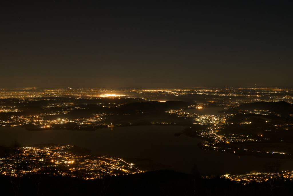 La camminata al chiaro di luna nei boschi del Campo dei Fiori