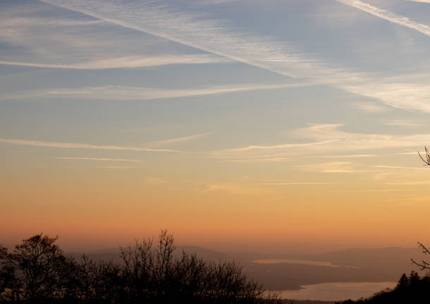 Tramonto dal Sacro Monte di Varese