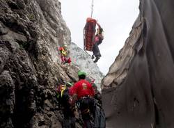 soccorso alpino intervento