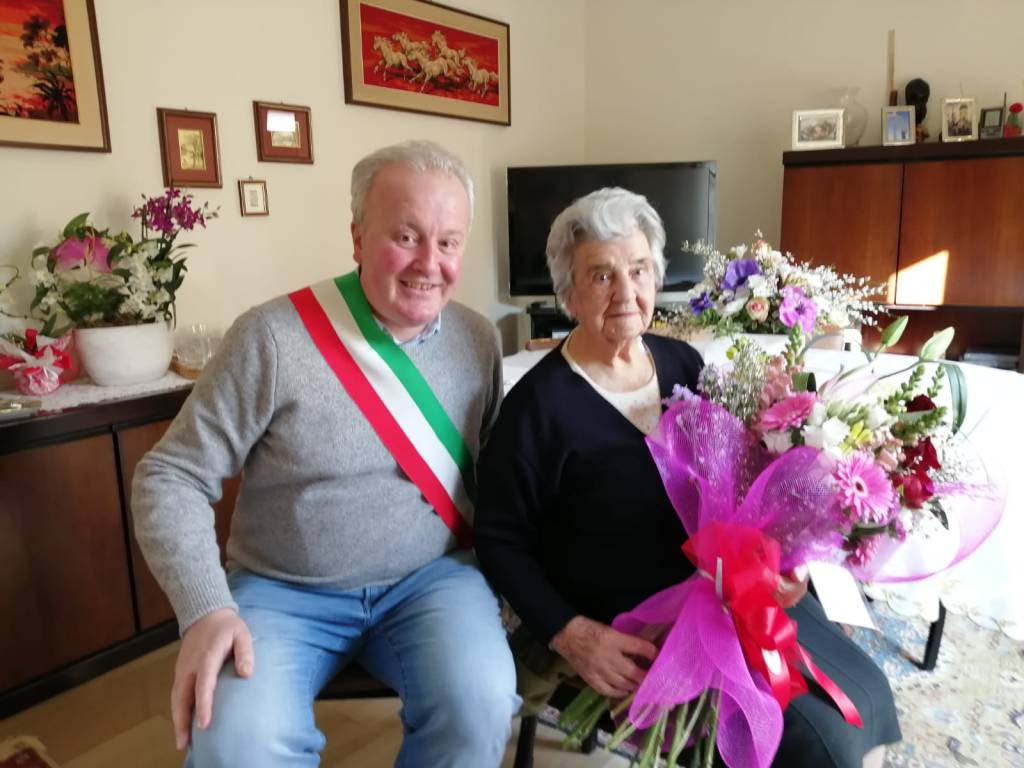 Giannina di Inarzo compie 100 anni 