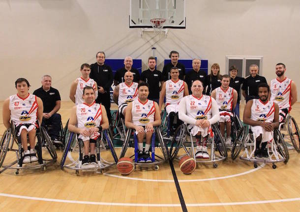 handicap sport varese amca basket in carrozzina