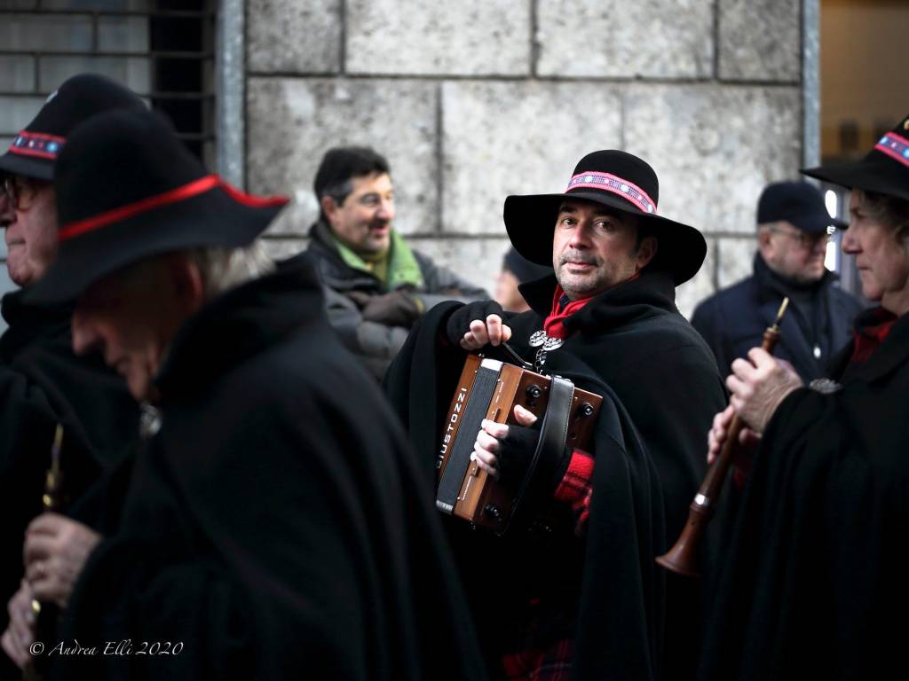 I volti alla rievocazione storica di Sant'Antonio (foto di Andrea Elli)