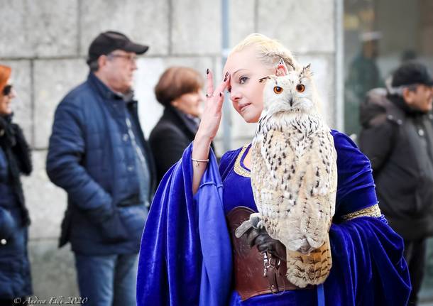 I volti alla rievocazione storica di Sant'Antonio (foto di Andrea Elli)