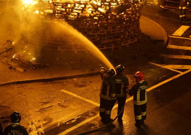 Il falò di sant'Antonio 2020