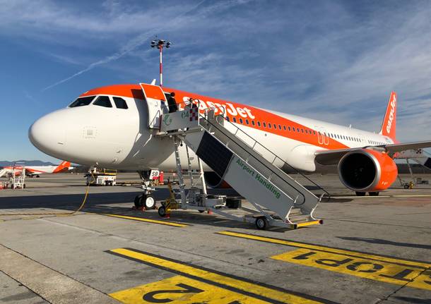 Il nuovo Airbus A321 neo di Easyjet 