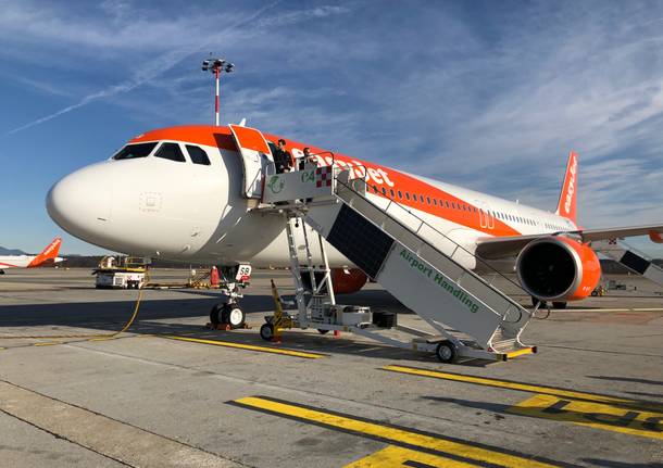 Il nuovo Airbus A321 neo di Easyjet 