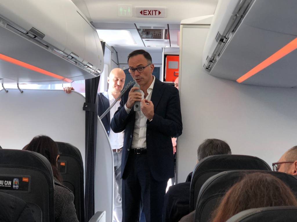 Il nuovo Airbus A321 neo di Easyjet 