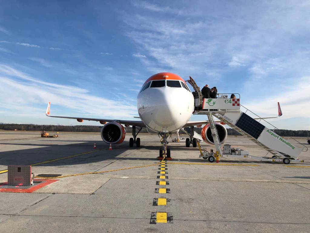 Il nuovo Airbus A321 neo di Easyjet 