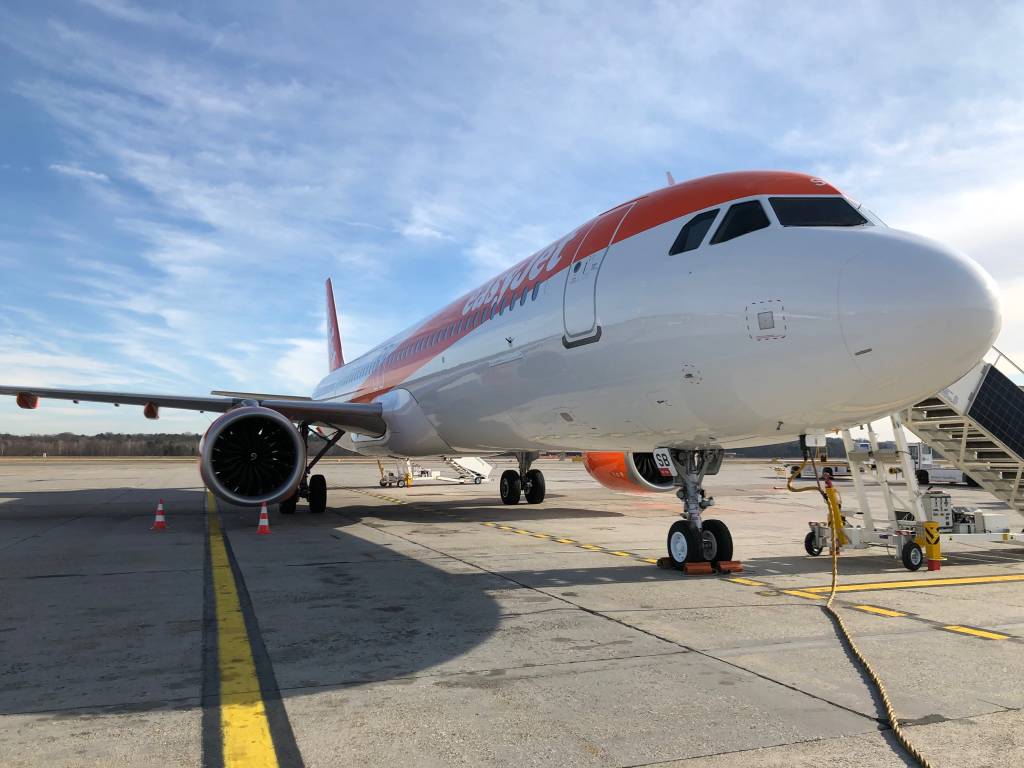 Il nuovo Airbus A321 neo di Easyjet 