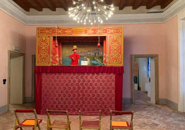 Il teatro dei burattini Niemen a Villa Borghi 