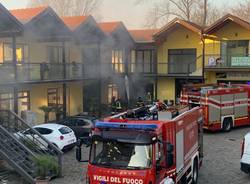 incendio lavanderia solbiate arno