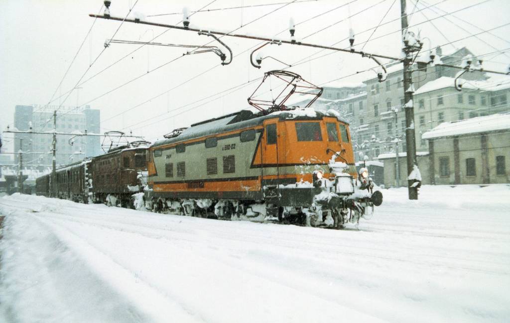 La nevicata dell'85 a Milano Cadorna