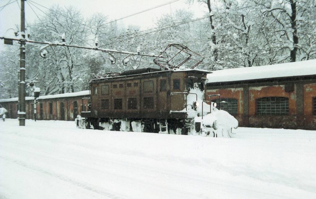 La nevicata dell'85 a Milano Cadorna
