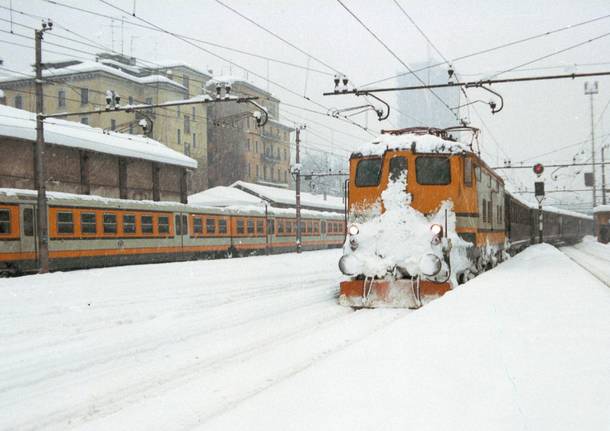 La “nevicata del secolo” a Cadorna