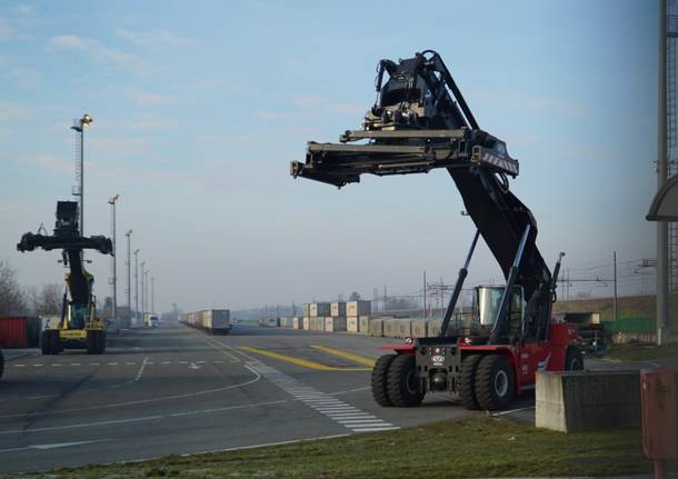 Nello scalo di Sacconago arrivano anche i container