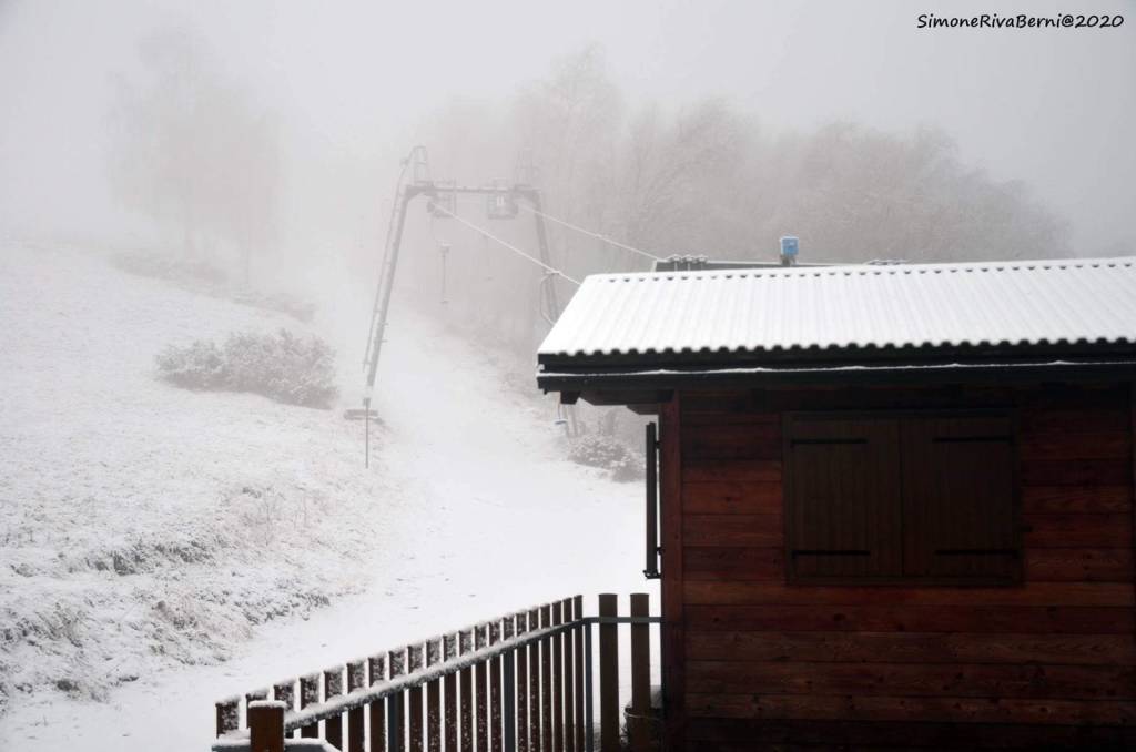 Neve in Forcora gennaio 2020