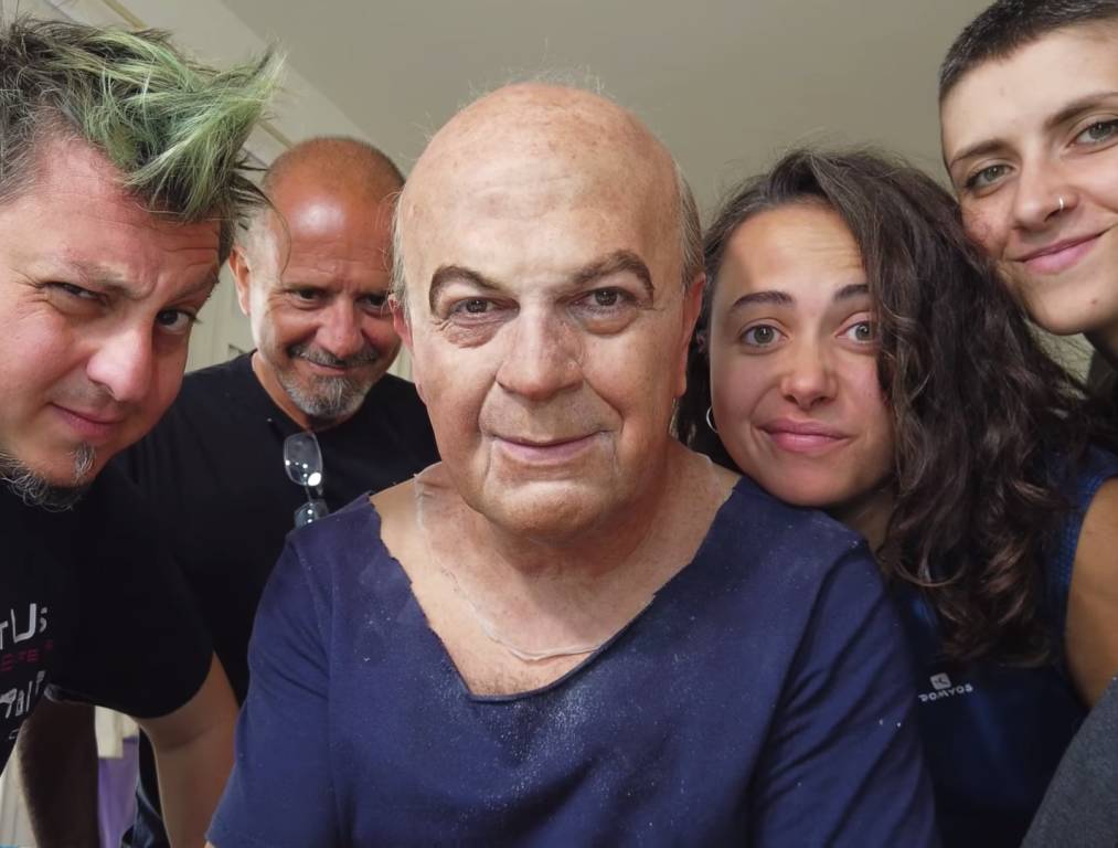 Pierfrancesco Favino si trasforma in Craxi