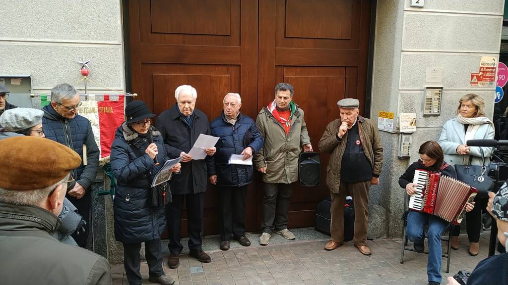 Pietra d'Inciampo in memoria di Luigi Caronni