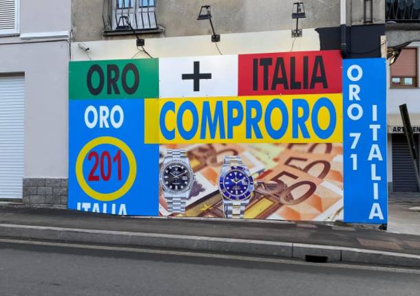 pubblicità compro oro