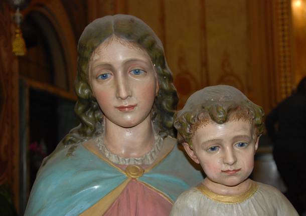 Restauro madonna Chiesa di Giubiano - Varese