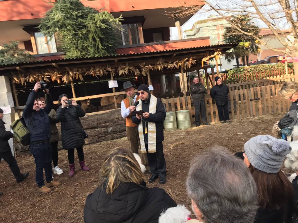 Sant’Antonio, la benedizione degli animali