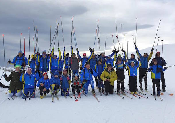 sci club cunardo allenamento san domenico ski