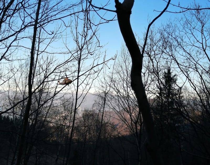 Soccorso donna Castelveccana rifugio Adamoli