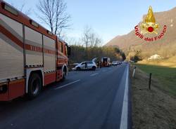 Valganna - Incidente stradale