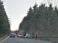 Valganna - Incidente stradale