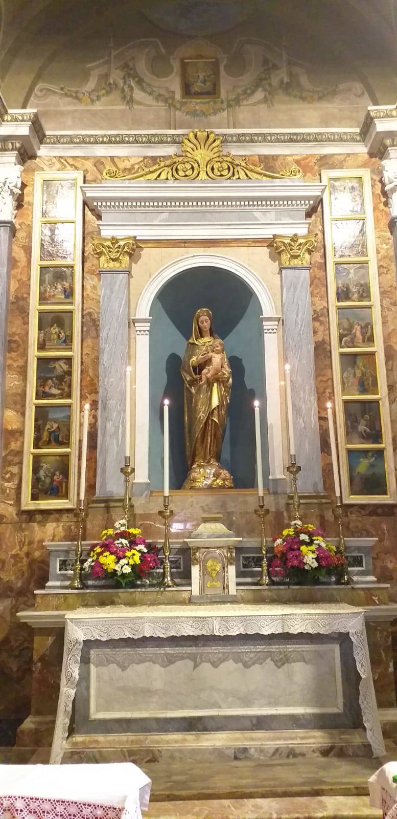 La Madonna restaurata