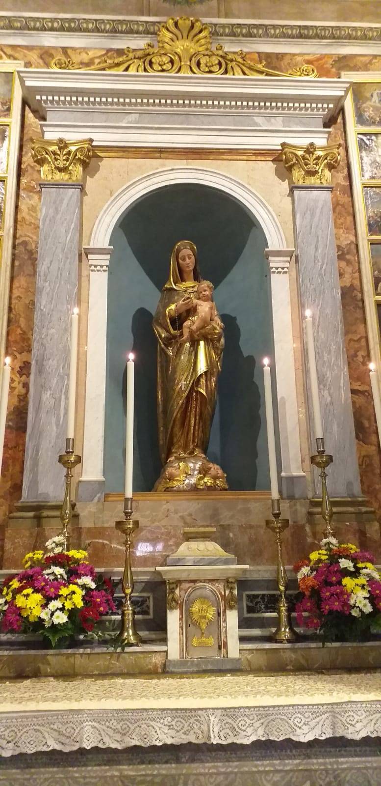 La Madonna restaurata